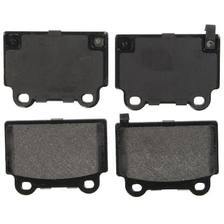 Wagner Brakes Semi-Met Disc Pad Set, Zx1368 ZX1368